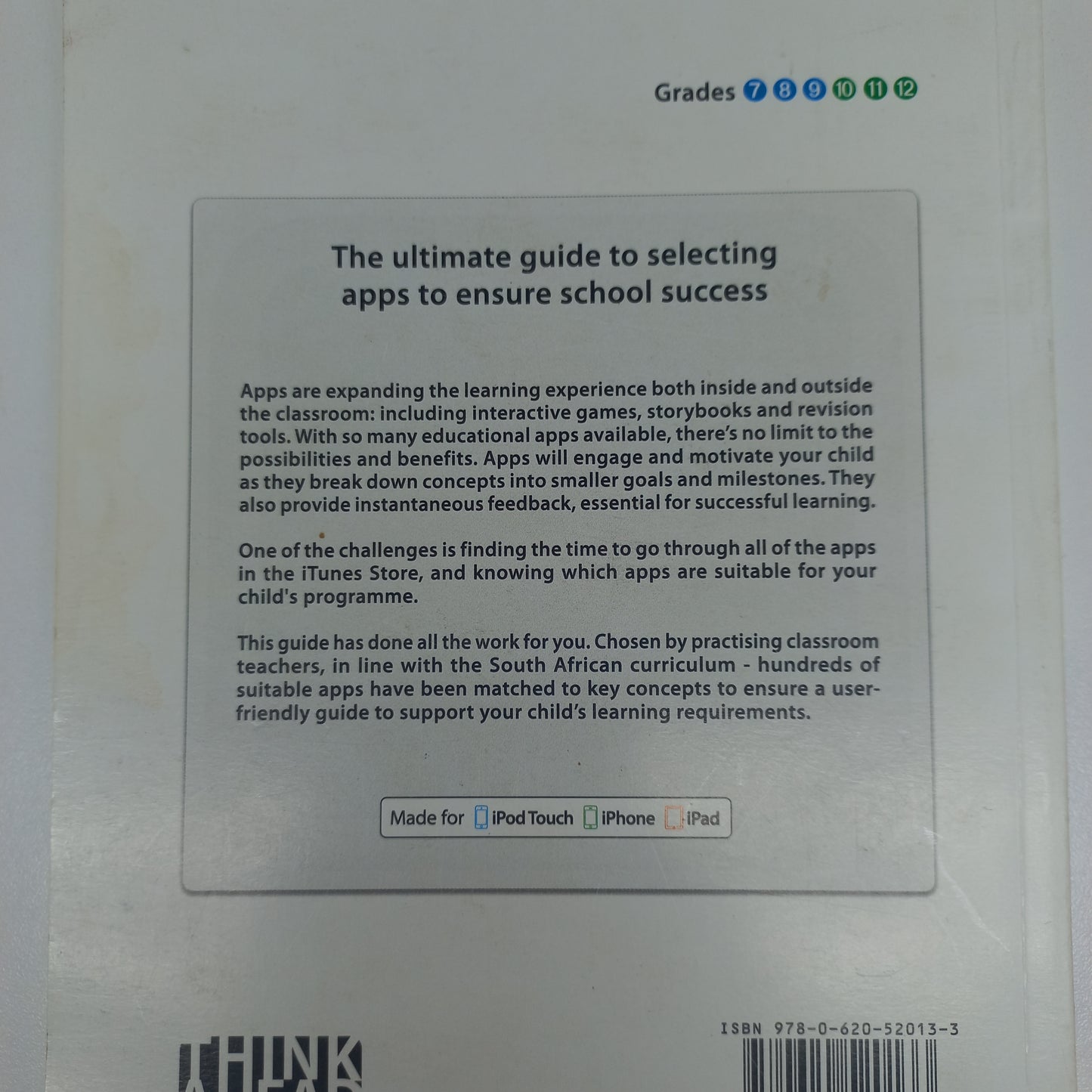 The Secondary School Education App Guide For iPad, iPhone and iPod Touch First Edition