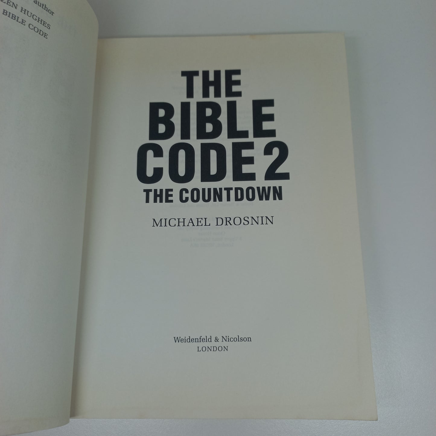 The Bible Code 2: The Countdown by Michael Drosnin (The Bible Code #2)