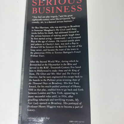 A Damned Serious Business: My Life in Comedy by Rex Harrison