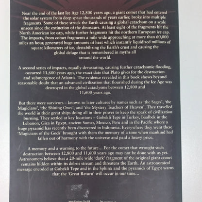 Magicians of the Gods: The Forgotten Wisdom of Earth's Lost Civilisation by Graham Hancock (Sequel to Fingerprints of the Gods)