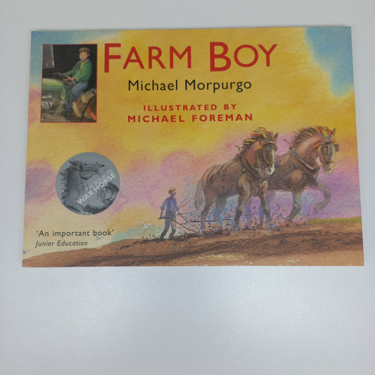 Farm Boy by Michael Morpurgo (War Horse #2)