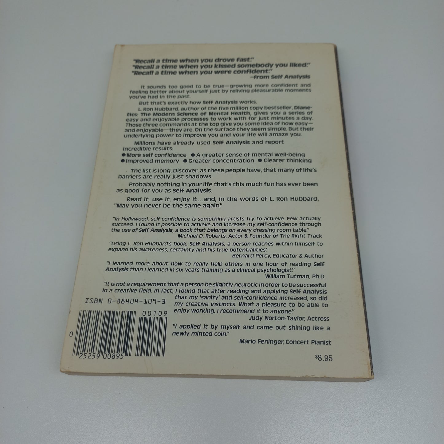 Self Analysis by L. Ron Hubbard (Sequel to Dianetics)