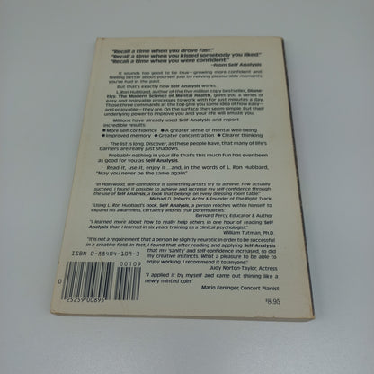 Self Analysis by L. Ron Hubbard (Sequel to Dianetics)