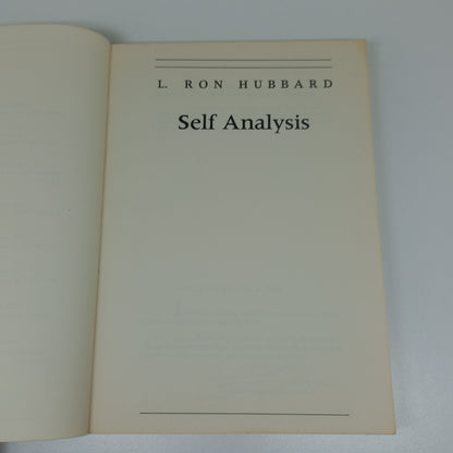 Self Analysis by L. Ron Hubbard (Sequel to Dianetics)