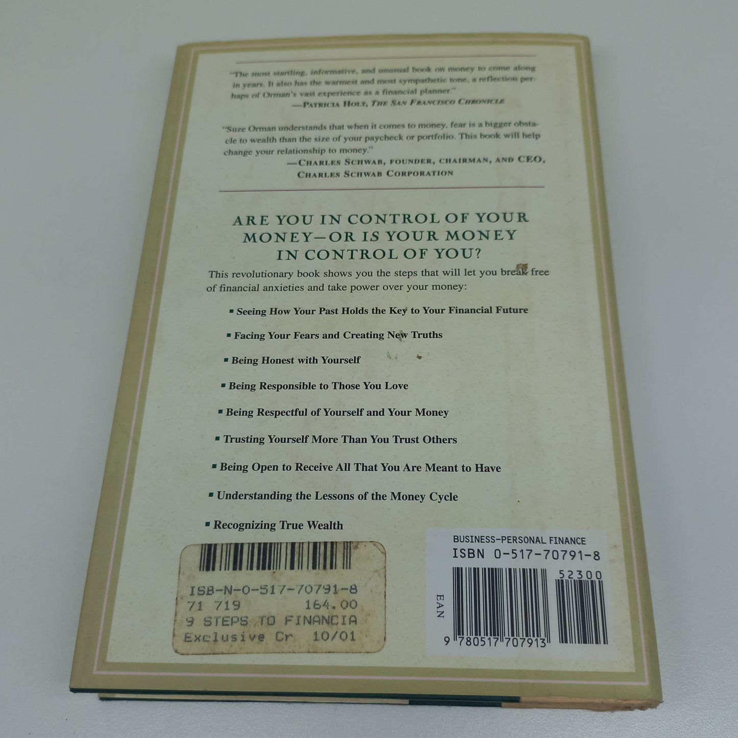 The 9 Steps to Financial Freedom: Practical & Spiritual Steps So You Can Stop Worrying by Suze Orman