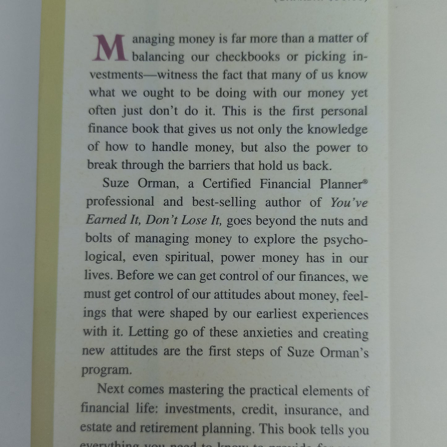 The 9 Steps to Financial Freedom: Practical & Spiritual Steps So You Can Stop Worrying by Suze Orman
