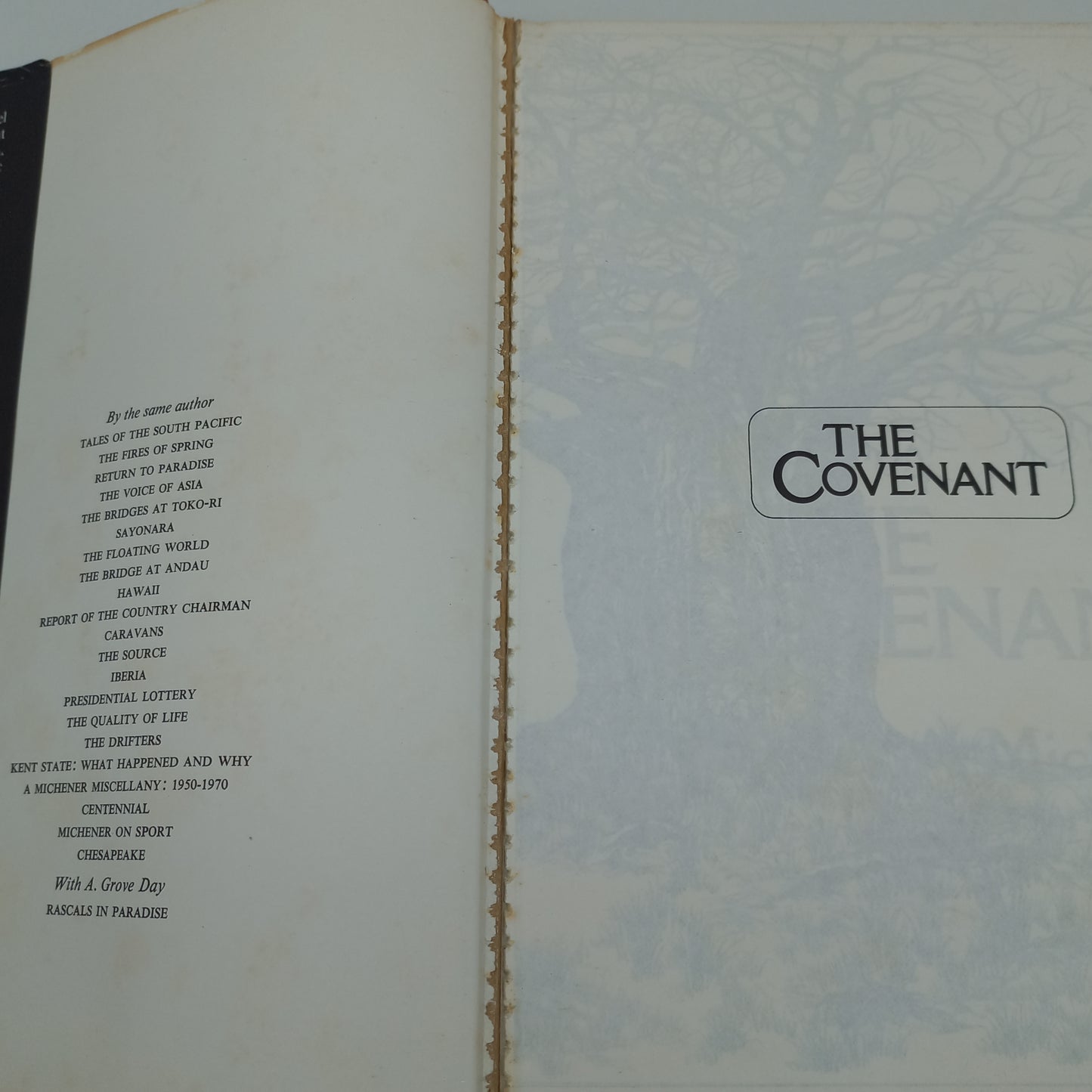 The Covenant by James A. Michener