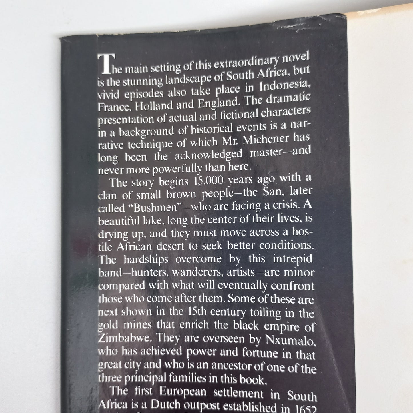 The Covenant by James A. Michener