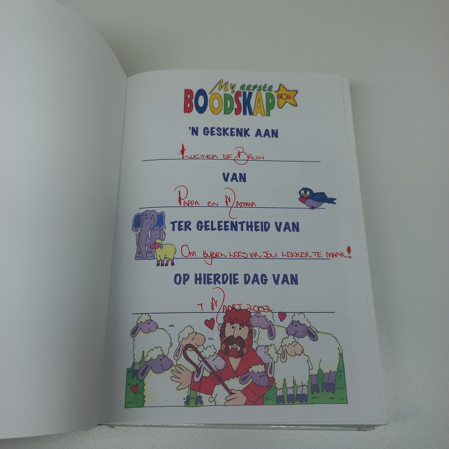 My Eerste Boodskap by Stephan Joubert en Jan Van Der Watt