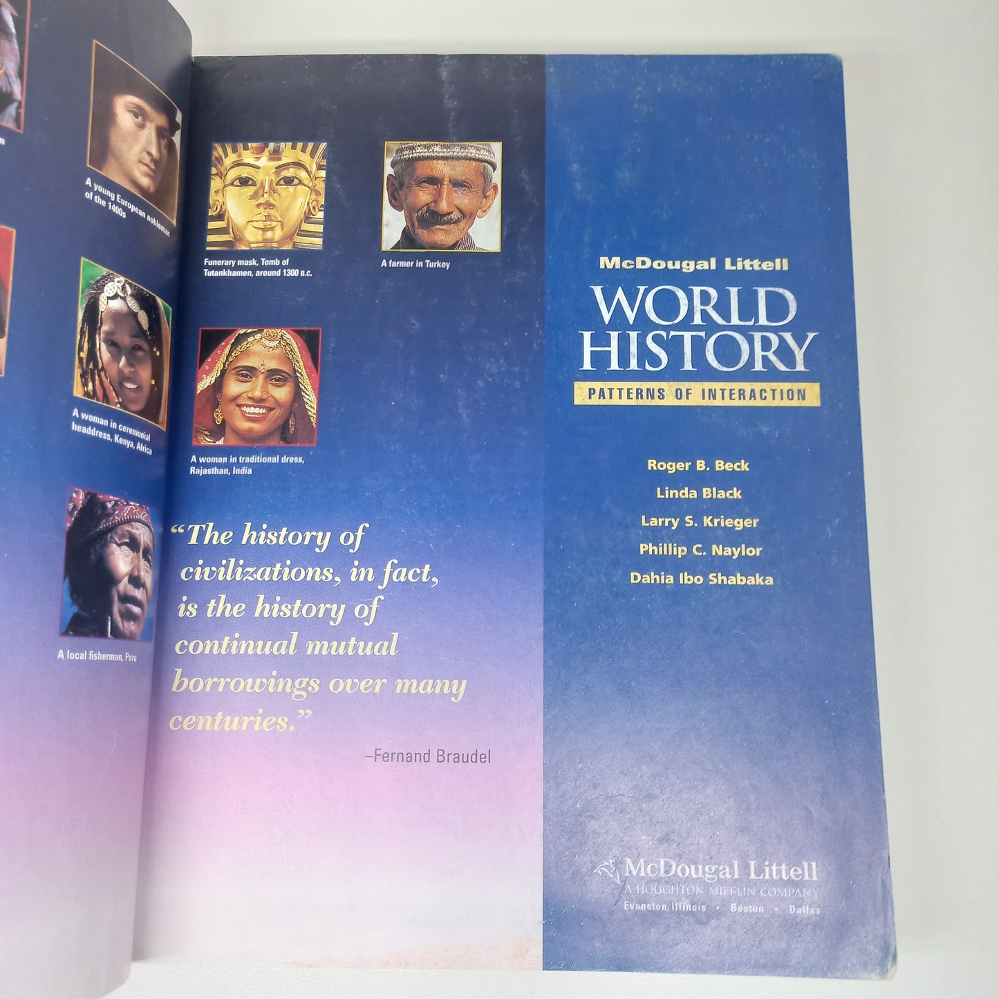 World History: Patterns of Interaction by McDougal Littell