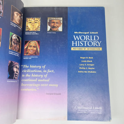 World History: Patterns of Interaction by McDougal Littell