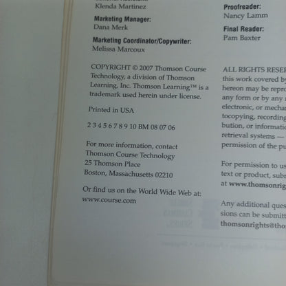 Discovering Computers Fundamentals Third Edition by Shelly Cashman Vermaat (2007)