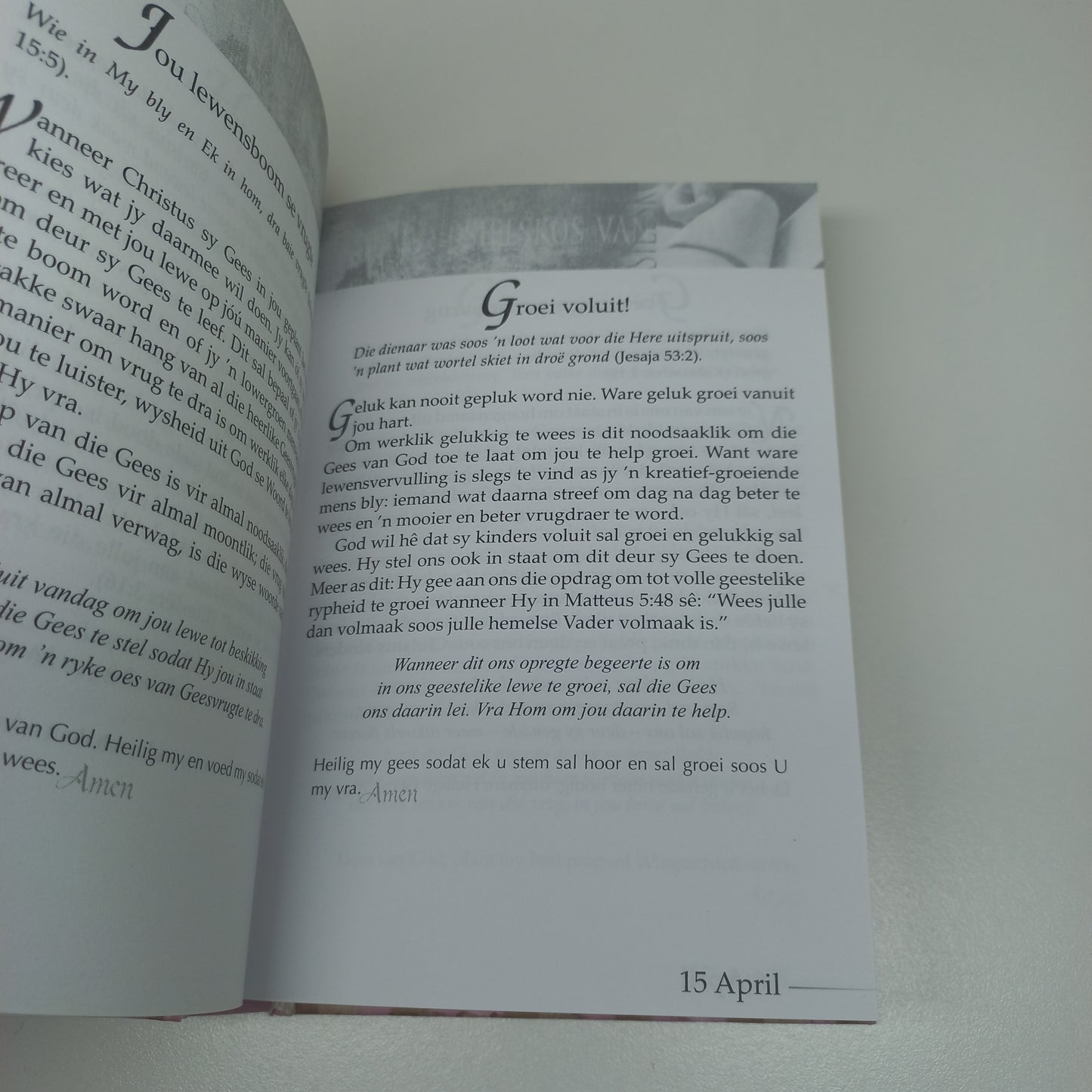 Sielskos Vir Die Vrou Wat Leef! 366 Inspirerende Dagstukkies Wat Jou Hart en Gees Sal Raak by Milanie Vosloo