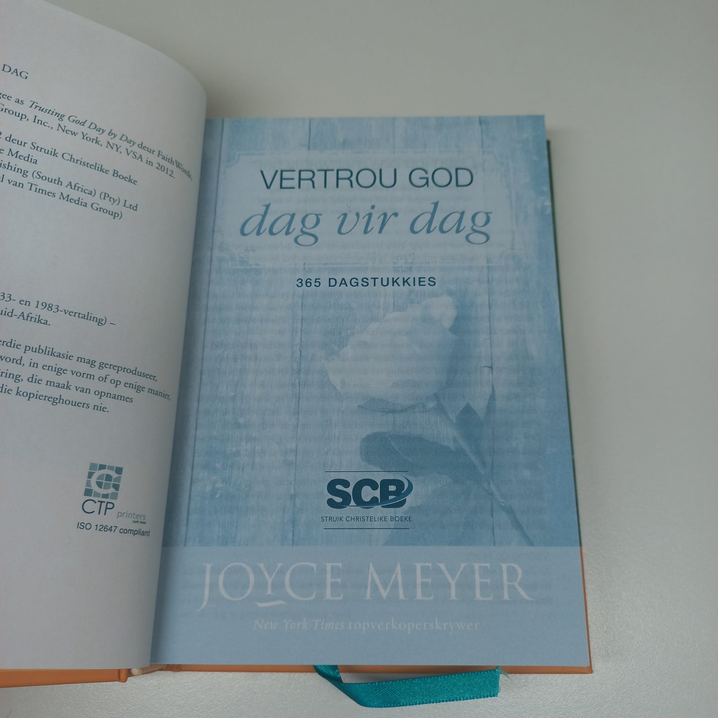 Vertrou God Dag Vir Dag: 365 Dagstukkies by Joyce Meyer