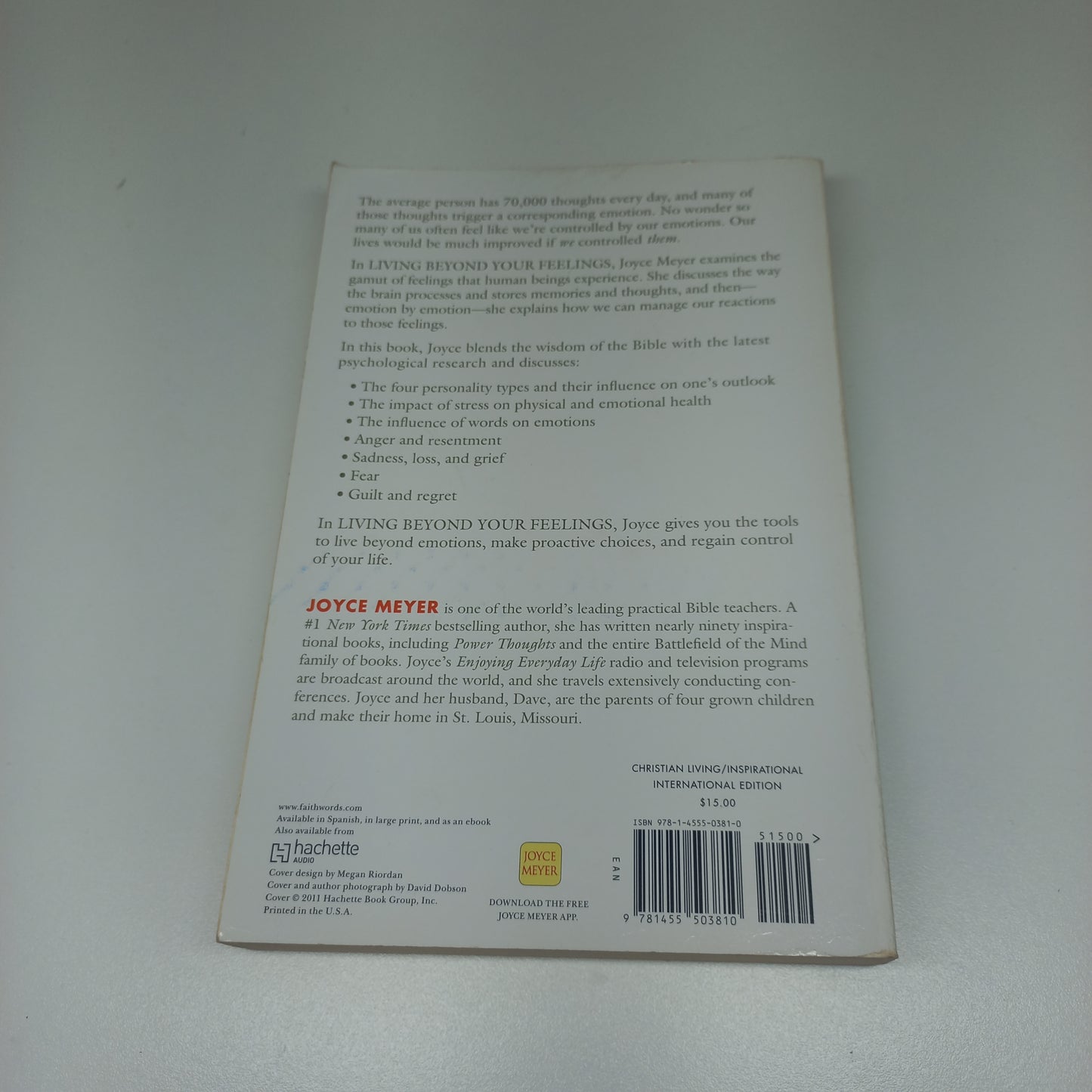 Living Beyond Your Feelings by Joyce Meyer