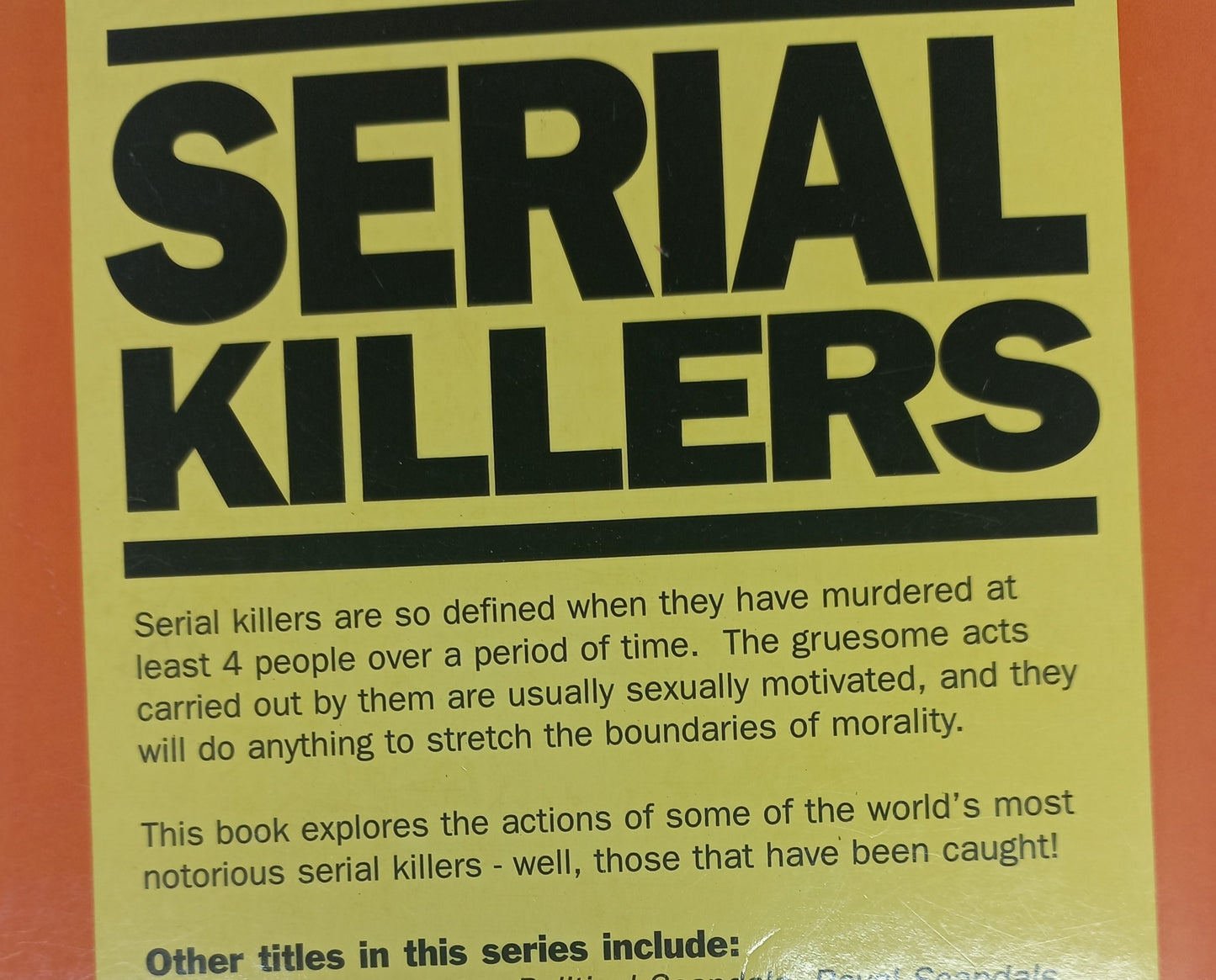The World's Greatest: Serial Killers by Nigel Cawthorne