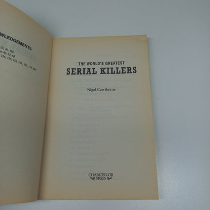 The World's Greatest: Serial Killers by Nigel Cawthorne
