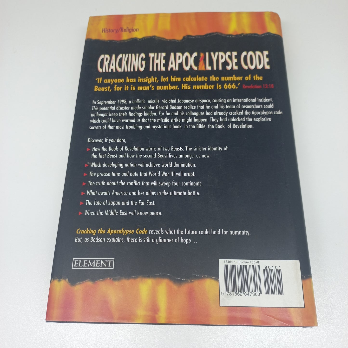 Cracking the Apocalypse Code: The Shocking Secrets of The Book of Revelation Decoded by Gerard Bodson
