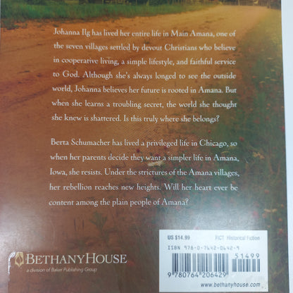 Somewhere To Belong by Judith Miller (Daughters of Amana #1)