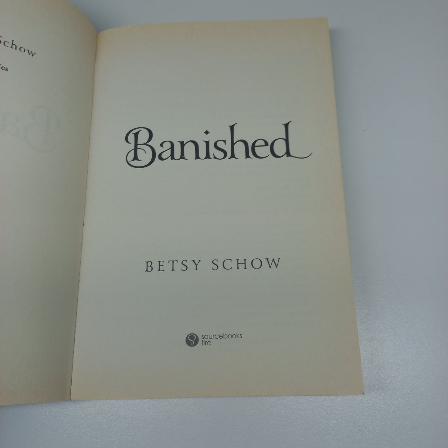 Banished by Betsy Schow (The Storymakers #3)