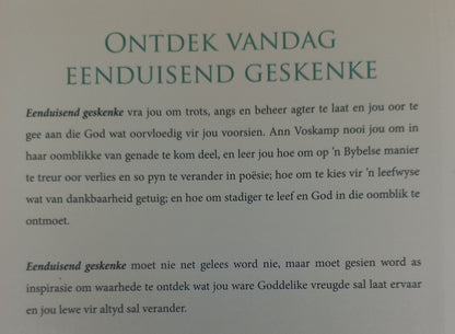 Eenduisend Geskenke... En Meer om Voor Dankbaar te Wees by Ann Voskamp