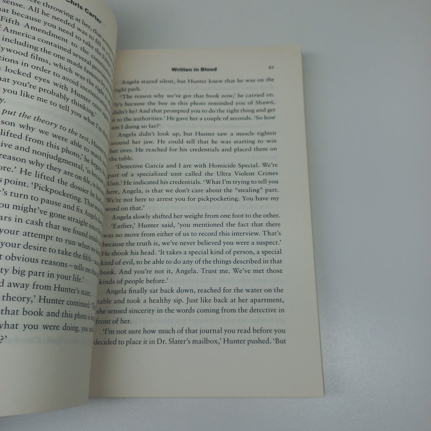 Written in Blood by Chris Carter (Robert Hunter #11)