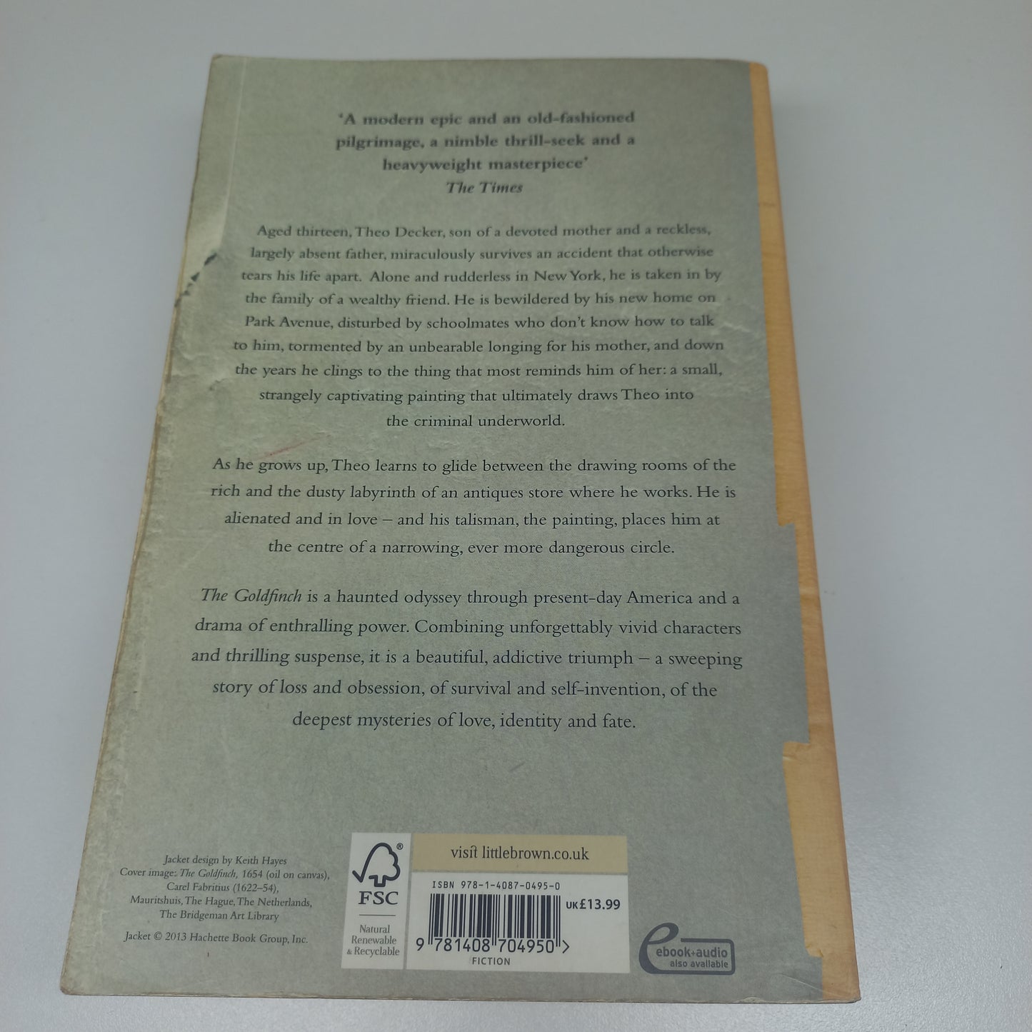 The Goldfinch by Donna Tartt