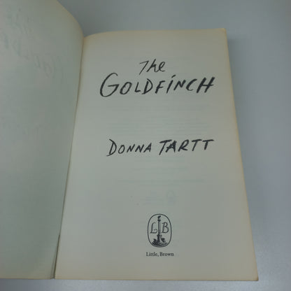 The Goldfinch by Donna Tartt