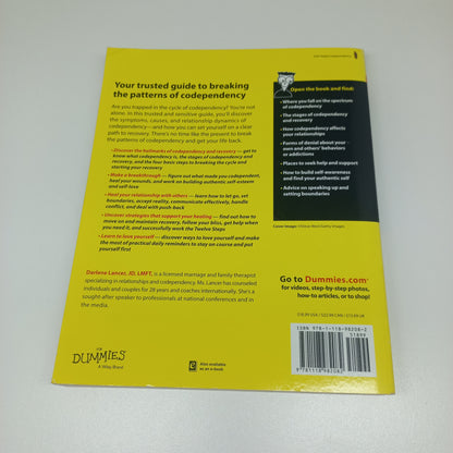 Codependency For Dummies by Darlene Lancer