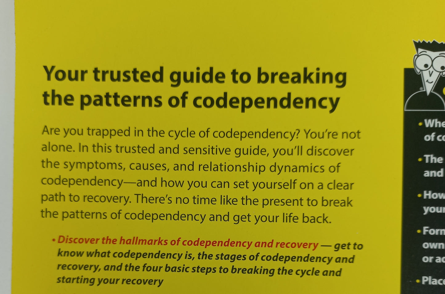 Codependency For Dummies by Darlene Lancer