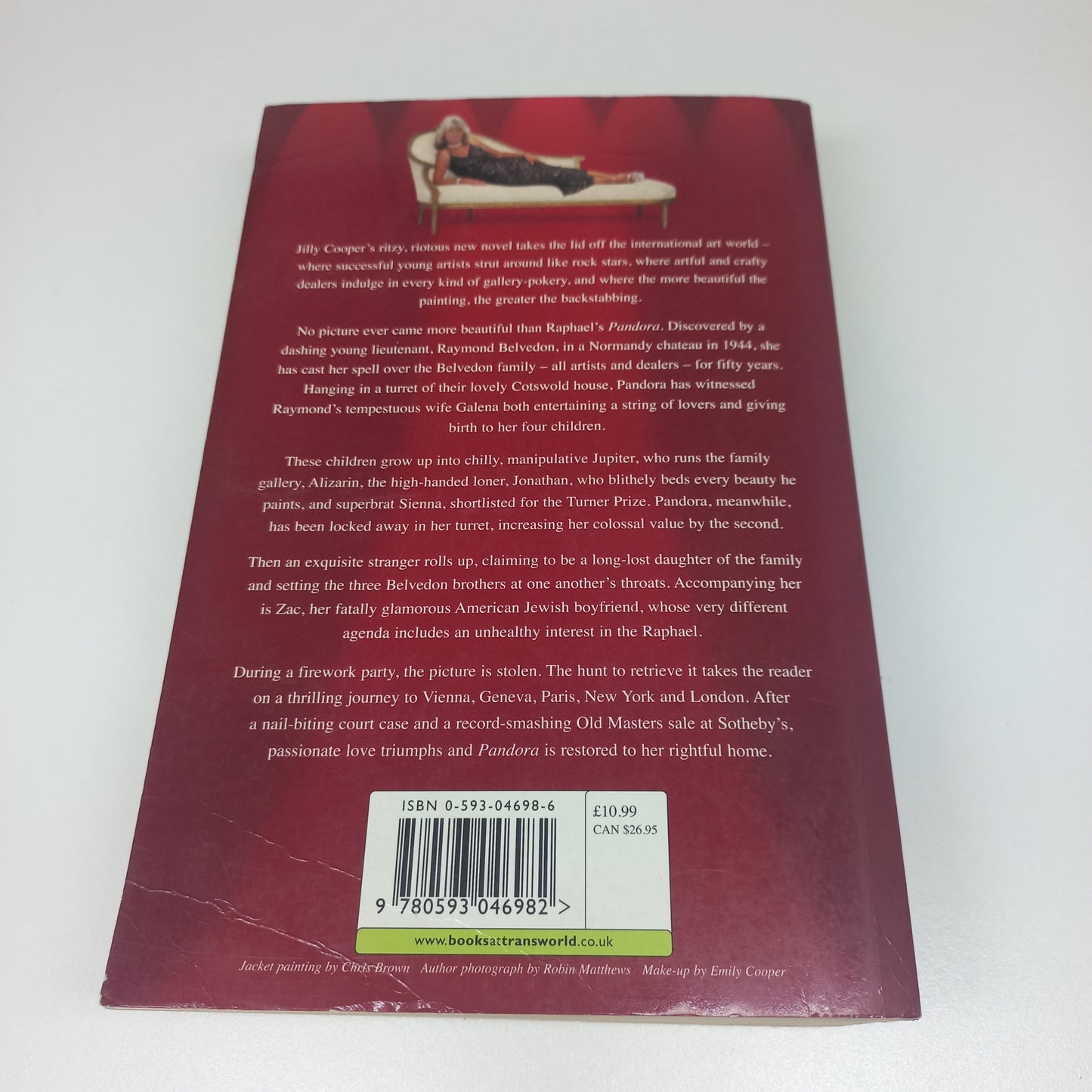 Pandora by Jilly Cooper (Rutshire Chronicles #7)