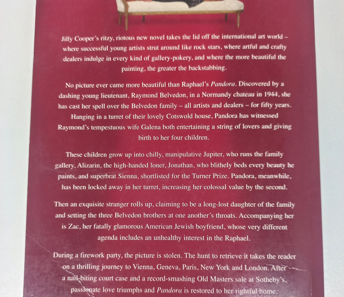 Pandora by Jilly Cooper (Rutshire Chronicles #7)