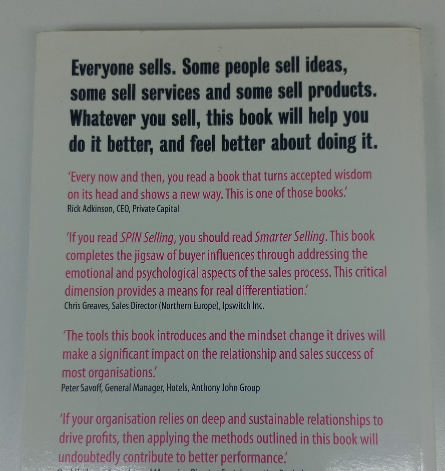 Smarter Selling by Keith Dugdale & David Lambert