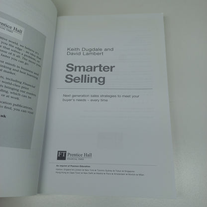 Smarter Selling by Keith Dugdale & David Lambert