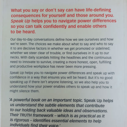Speak Up: Say What Needs To Be Said and Hear What Needs to be Heard by Megan Rietz & John Higgins