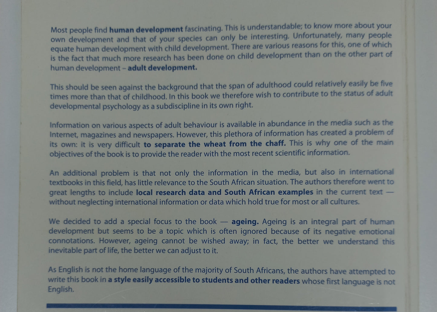 Adult Development and Ageing by D. Louw & A. Louw (2009)