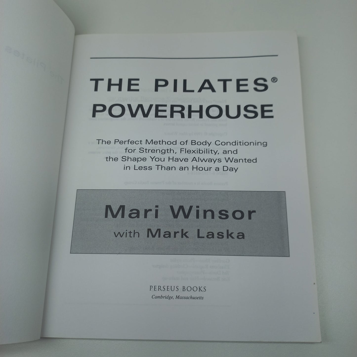 The Pilates Powerhouse by Mari Winsor with Mark Laska