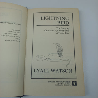 Lightning Bird by Lyall Watson