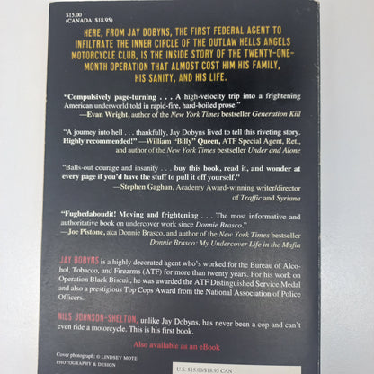 No Angel: My Harrowing Undercover Journey to the Inner Circle of The Hells Angels by Jay Dobyns and Nils Johnson-Shelton