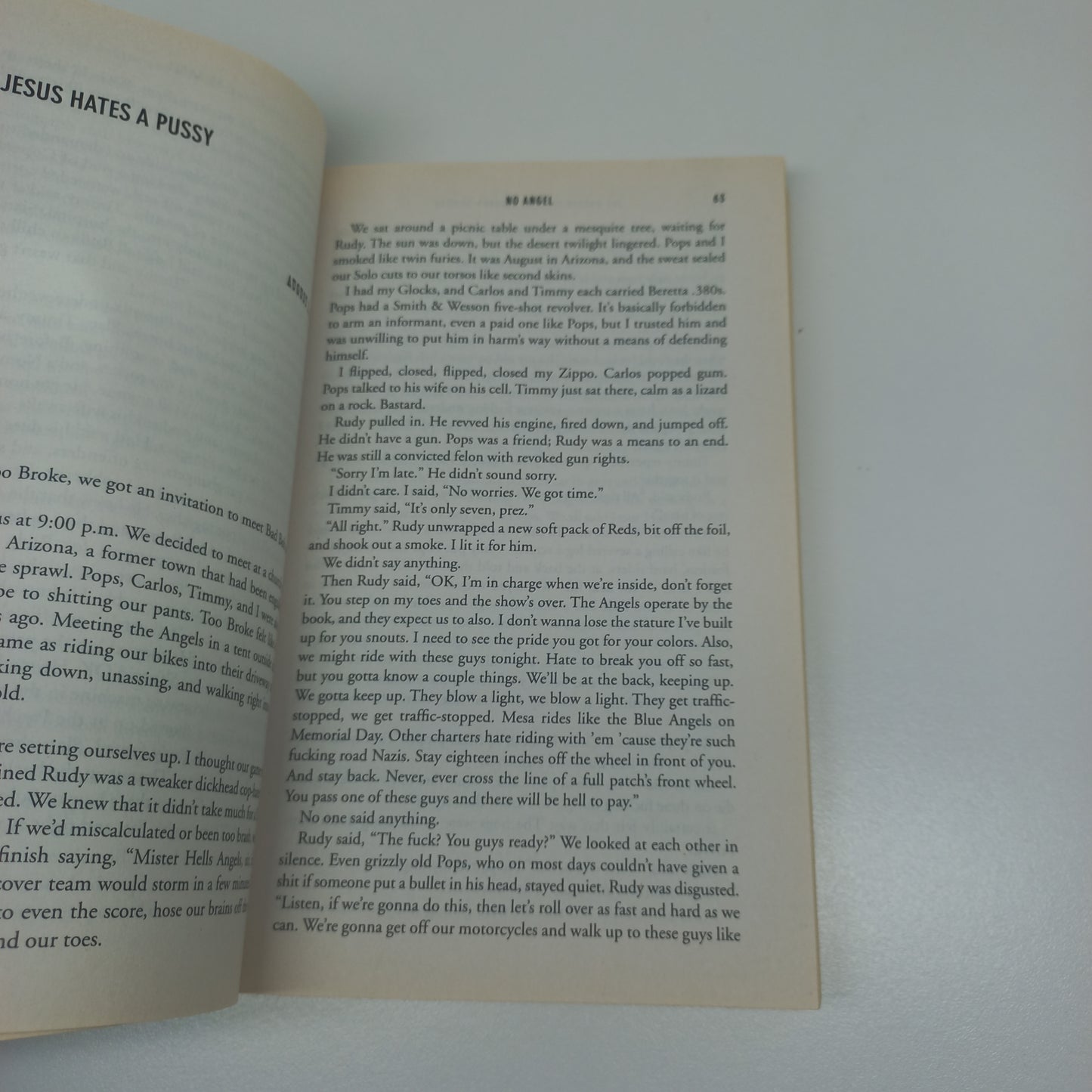 No Angel: My Harrowing Undercover Journey to the Inner Circle of The Hells Angels by Jay Dobyns and Nils Johnson-Shelton