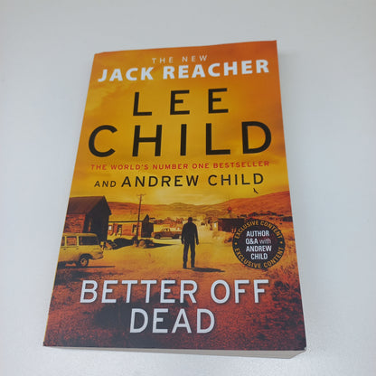 Better Off Dead by Lee Child (Jack Reacher #26)