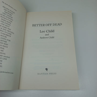 Better Off Dead by Lee Child (Jack Reacher #26)
