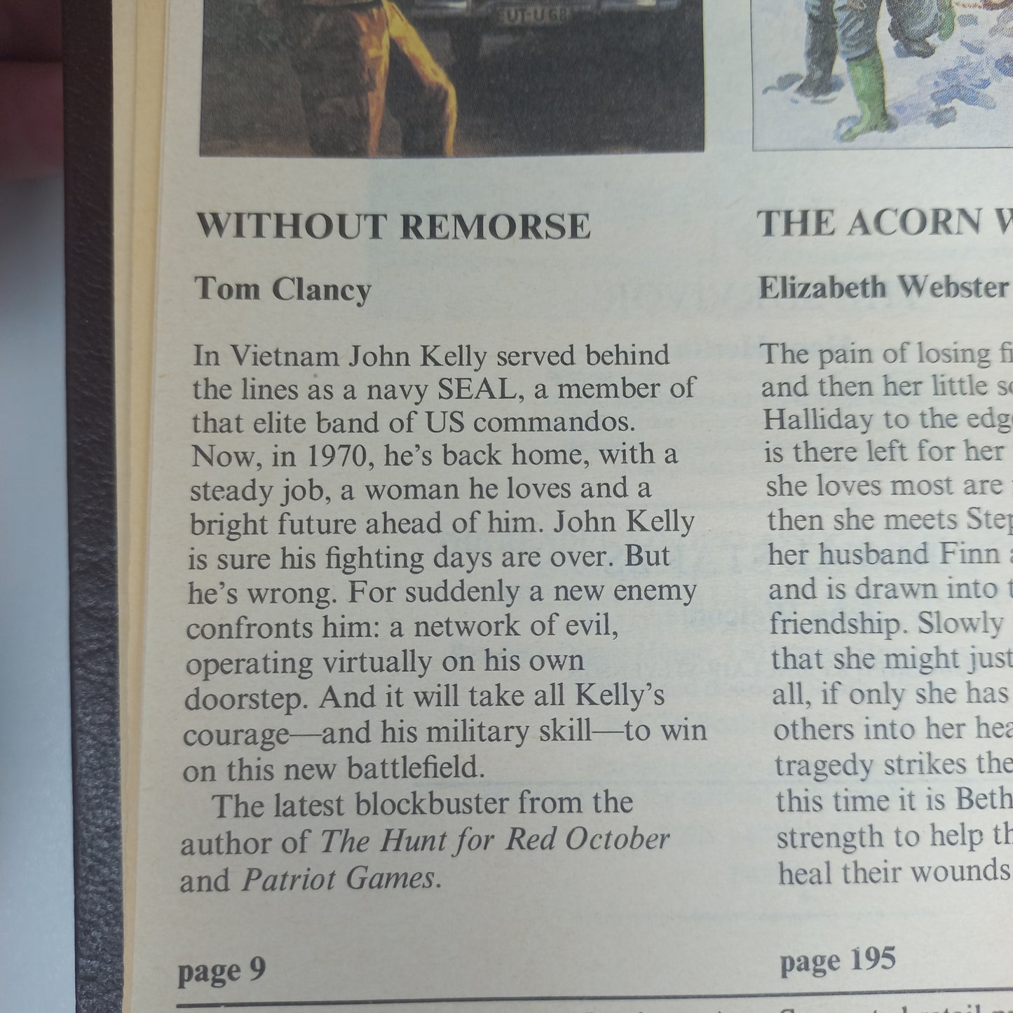 Without Remorse by T. Clancy, The Acorn Winter by E. Webster, The Survivor by H. Herlin & Royal Stakes by J. Welcome Reader's Digest 4 in 1