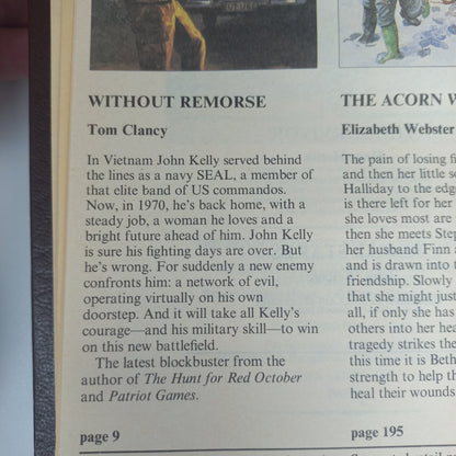Without Remorse by T. Clancy, The Acorn Winter by E. Webster, The Survivor by H. Herlin & Royal Stakes by J. Welcome Reader's Digest 4 in 1