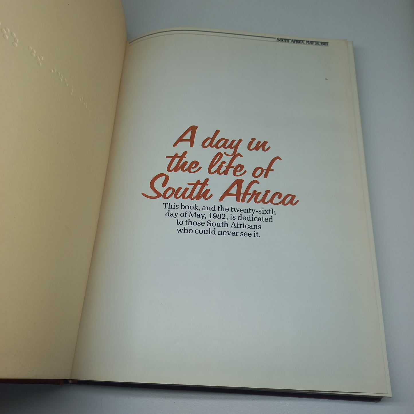 A Day in the Life of South Africa (May 26 1982)