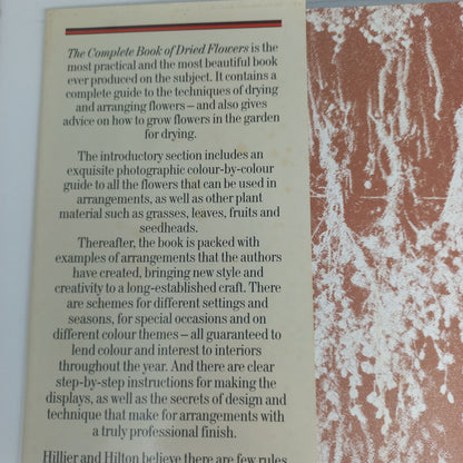 The Complete Book of Dried Flowers by Malcolm Hillier & Colin Hilton
