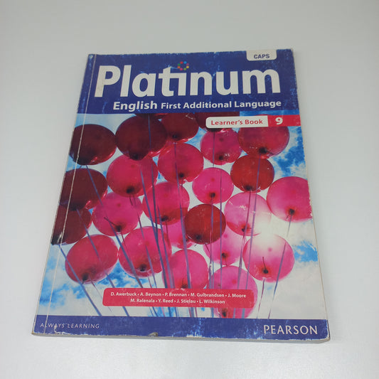 English First Additional Language Grade 9 Platinum CAPS Pearson