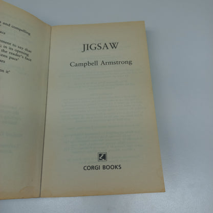 Jigsaw by Campbell Armstrong (Frank Pagan #4)