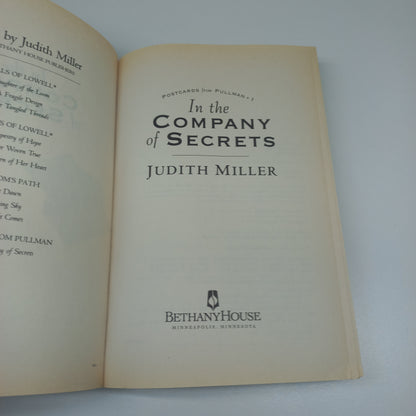 In the Company of Secrets by Judith Miller (Postcards from Pullman #1)