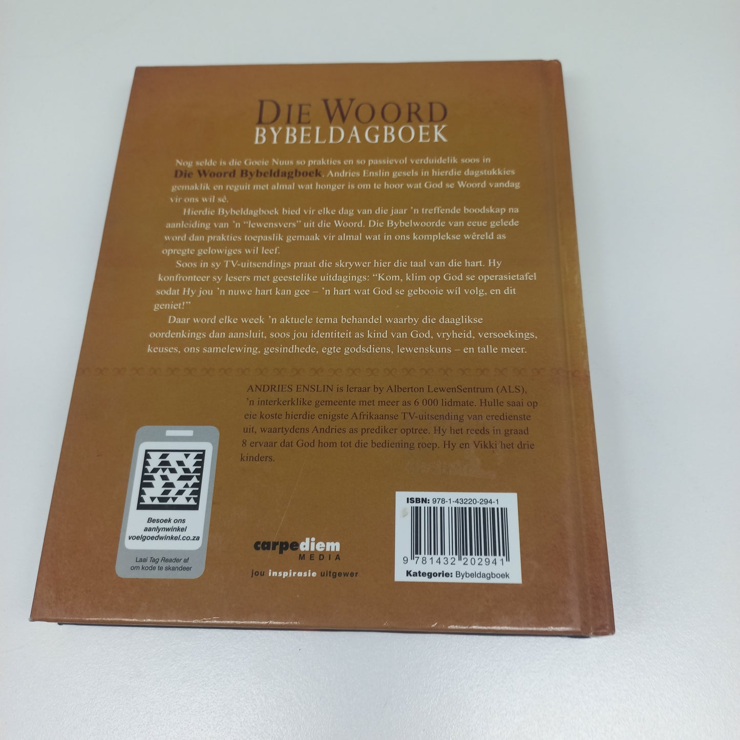 Die Woord Bybeldagboek: 'n Jaar se Dagstukke by Andries Enslin